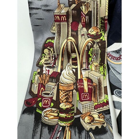 Set of 2 Vintage McDonald’s Collection Ties 1994 Made in USA - Picture 3 of 6